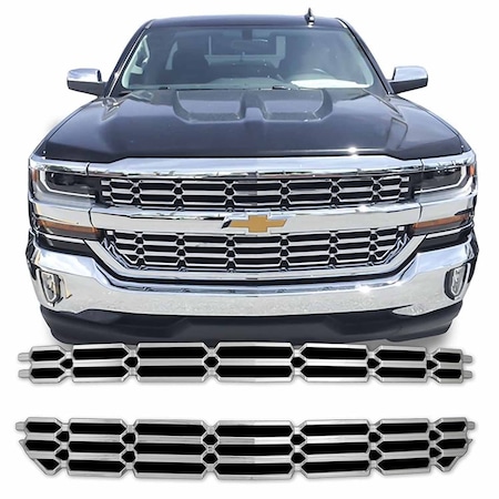 Coast2Coast Overlay, 2 Piece, Chrome Plated, ABS Plastic IWCGI136